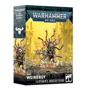 Warhammer 40,000 - Orks - Weirdboy (PREORDER) - Warhammer 40,000 Orks Weirdboy miniature box featuring a green-skinned Ork with multiple purple tentacles and glowing eyes.