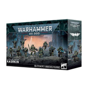 Warhammer 40,000 - Astra Militarum - Kasrkin (PREORDER) - Warhammer 40,000 Astra Militarum Kasrkin collectible miniatures set box with detailed infantry figures in tactical gear and.