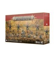 Warhammer Age of Sigmar - Maggotkin of Nurgle - Shudderblight Cyst - Warhammer Age of Sigmar Shudderblight Cyst box featuring green and brown diseased maggot-like creatures with pestilent.