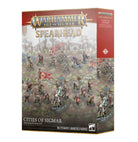Warhammer Age of Sigmar - Cities of Sigmar - Zenestra's Zealots Spearhead (PREORDER) - Warhammer Age of Sigmar Cities of Sigmar Zenestra's Zealots Spearhead box showing detailed miniature fantasy warriors with.