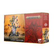 Warhammer Age of Sigmar - Sylvaneth - Grove Guardian (PREORDER) - Warhammer Age of Sigmar Sylvaneth Grove Guardian box art featuring a detailed tree-like armored figure with green foliage.