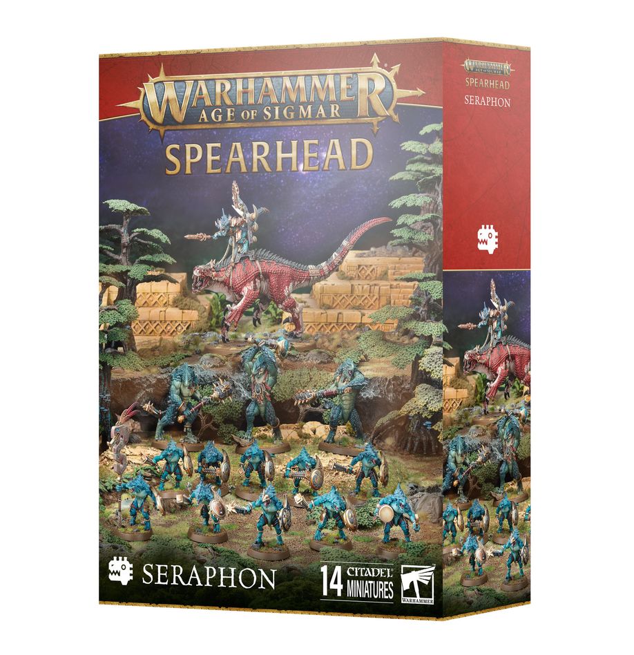 Warhammer Age of Sigmar - Seraphon - Spearhead Box – Riftgate Warhammer Age of Sigmar - Seraphon - Spearhead Box – Riftgate