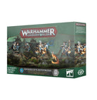 Warhammer Underworlds - Thyrielle's Zephyrites (PREORDER) - Warhammer Underworlds Thyrielle's Zephyrites box featuring painted fantasy warrior miniatures with dynamic poses and weapons.