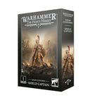 Warhammer: The Horus Heresy - Legio Custodes - Shield Captain (PREORDER) - Warhammer Horus Heresy Legio Custodes Shield Captain miniature box with gold-armored warrior wielding a spear and shield on.