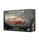 Warhammer: The Horus Heresy - Legio Custodes - Caladius Annihilator Grav-tank (PREORDER) - Warhammer Horus Heresy Legio Custodes Caladius Annihilator Grav-tank model kit box with red and gold grav-tank artwork on.