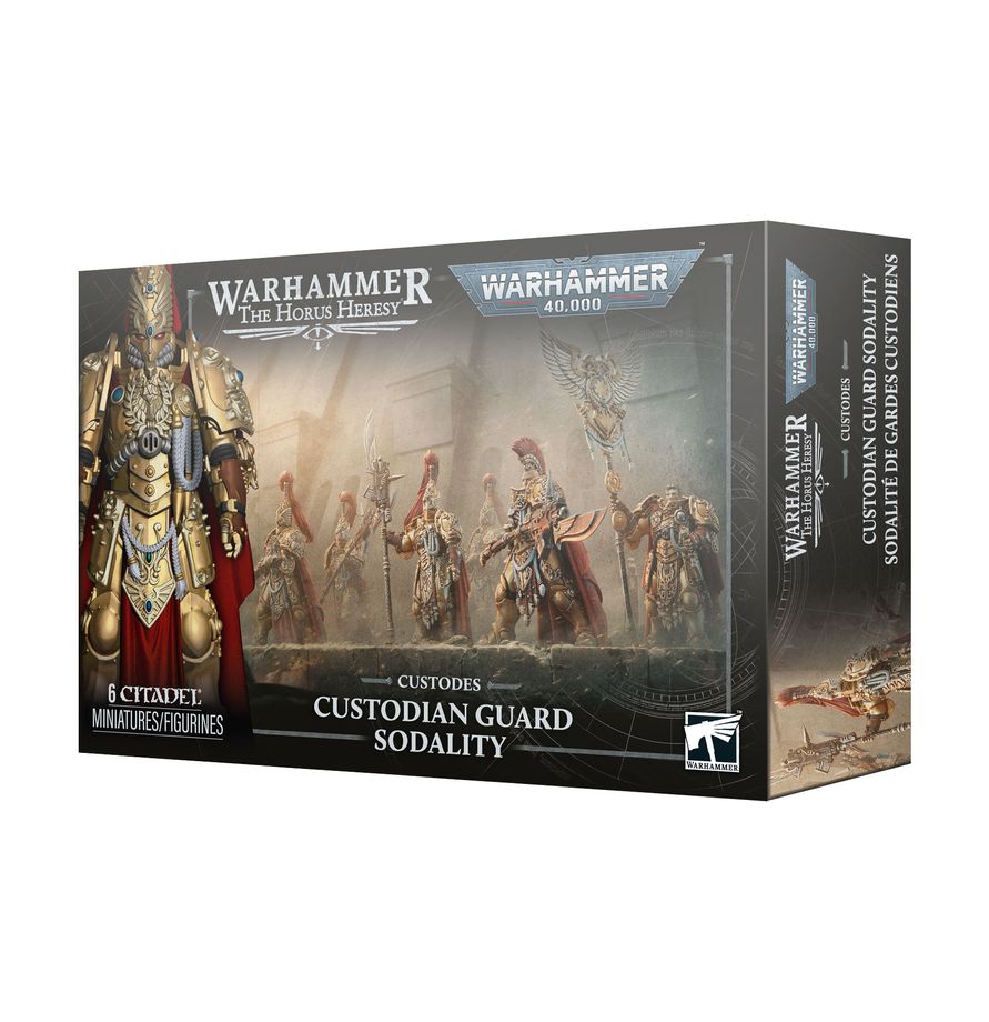 Warhammer 40,000 - Adeptus Custodes - Custodian Guard Sodality (PREORDER)