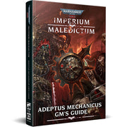 Warhammer 40,000 Roleplay: Imperium Maledictum: Adeptus Mechanicus GM's Guide (PREORDER) - Warhammer 40K Imperium Maledictum Adeptus Mechanicus GM's Guide with dark sci-fi artwork and mechanical warrior on cover.