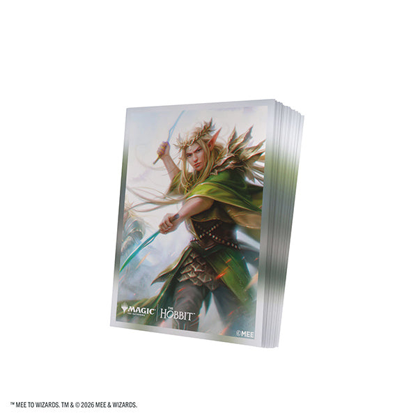 Magic: The Gathering | The Hobbit Premium Art Sleeves - Thranduil, Sindarin Liege