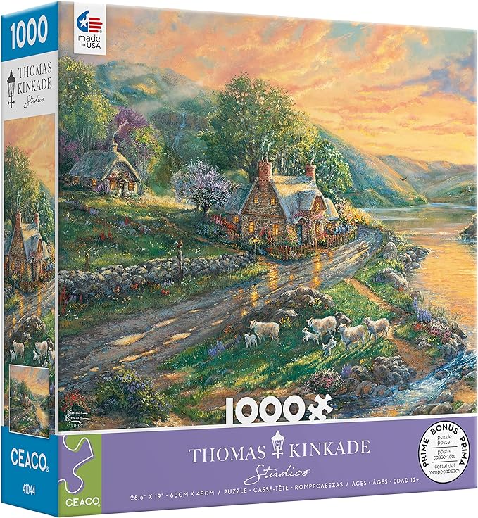 Thomas Kinkade - Chapel of Reflection - 1000 Piece Puzzle