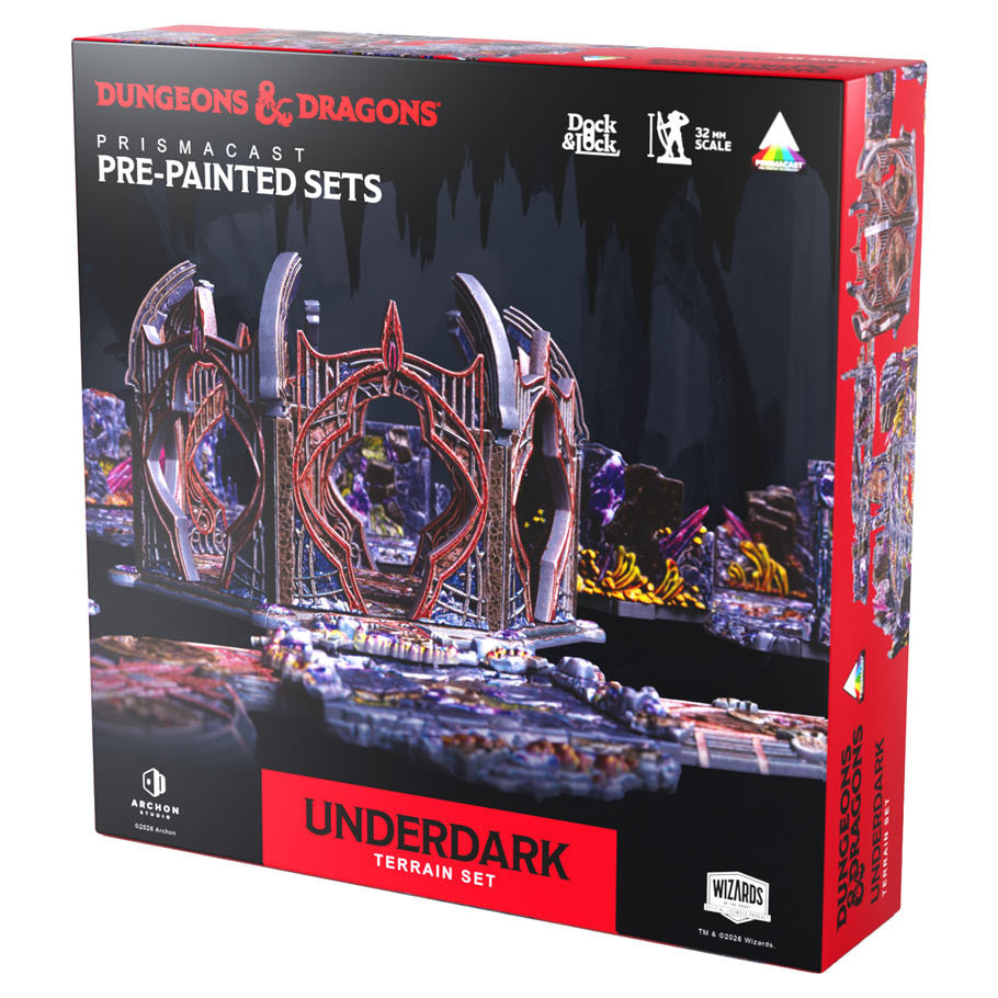 Dungeons & Dragons: Pre-painted Underdark Terrain Set