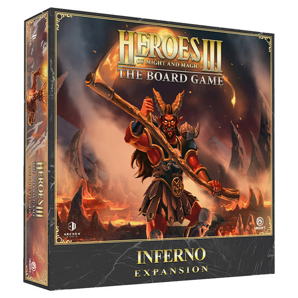 Heroes Of Might And Magic III: The Board Game: Inferno Expansion (PREORDER) - The Board Game Inferno Expansion".