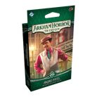 Arkham Horror: LCG: André Patel Investigator Deck (PREORDER) - Green diamond-patterned box featuring a man in a pink shirt and beige vest for Arkham Horror André Patel Investigator Deck.