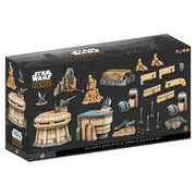 Star Wars Legion: Galactic Battlefield Terrain Set (PREORDER) - Black box featuring detailed tan and gray sci-fi terrain pieces for Star Wars tabletop wargaming.