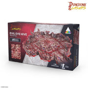 Dungeons & Lasers: Evil Eye Hive (Pre-Painted) (PREORDER) - Pre-painted Evil Eye Hive tabletop terrain piece with detailed red and purple organic textures for Dungeons & Dragons.