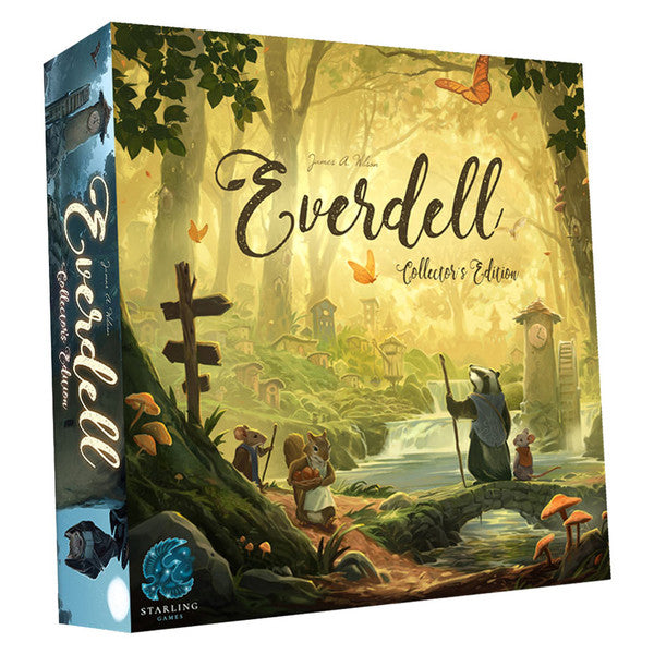 Everdell: Collectors Edition 3rd Edition - Everdell Collector's Edition 3rd Edition strategy board game with forest animals and vibrant illustration on the box cover.