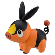 Pokémon: Model Kit Quick: Tepig - Orange and black Tepig model kit with large eyes, tall ears, and curled tail ball.