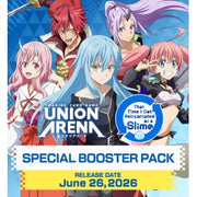 Union Arena: That Time I Got Reincarnated as a Slime Special Booster Display (PREORDER) - Colorful trading card game booster box featuring anime characters from That Time I Got Reincarnated as a Slime with blue,.