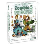 Zombie Princess Deluxe Edition (PREORDER) - Zombie Princess Deluxe Edition card game box with colorful cartoon zombie characters and playful font on white background.