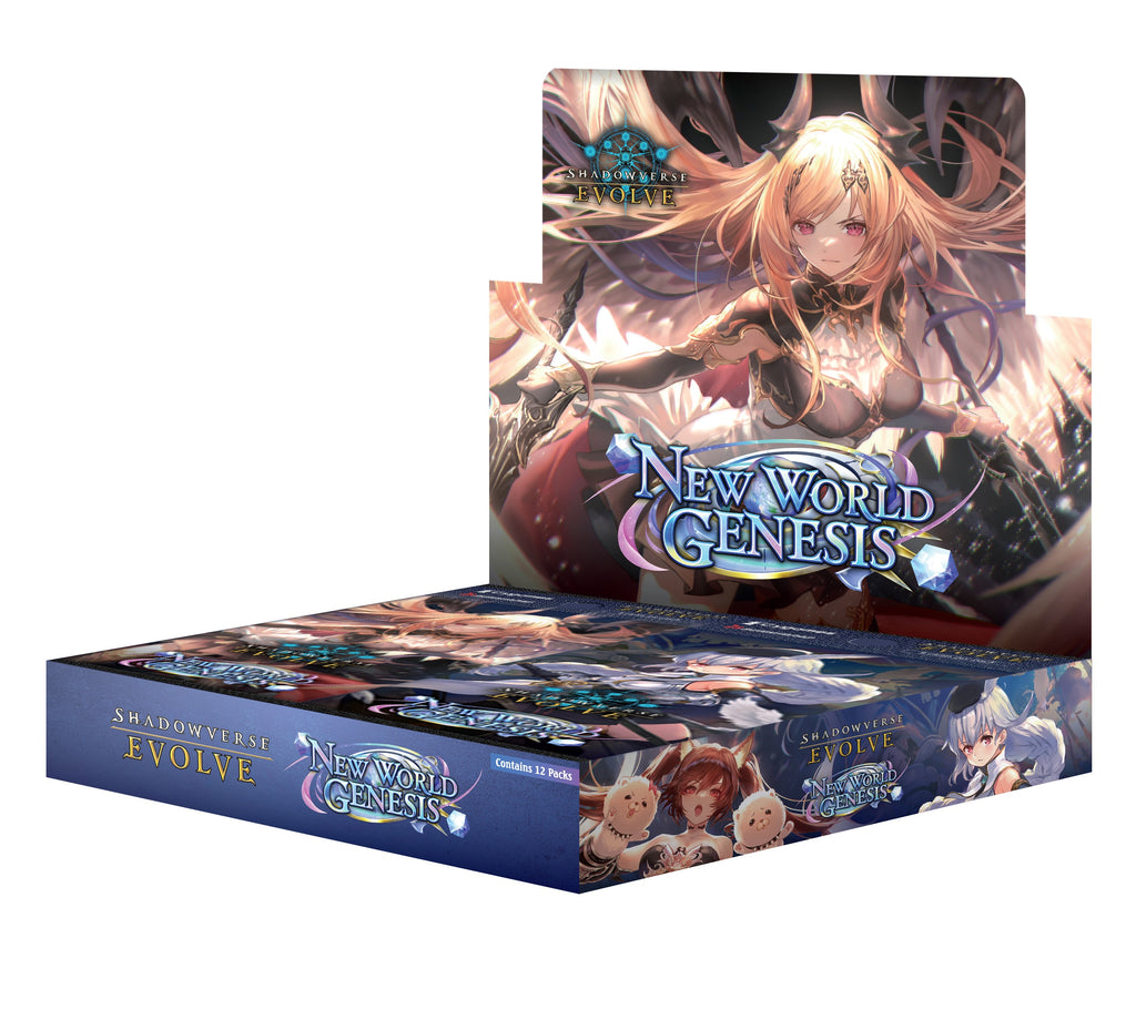 shadowverse evolve booster box Shadowverse Evolve BP16 New World Genesis Booster Box