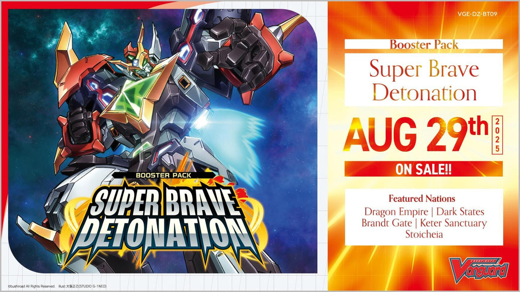 Cardfight Vanguard Divinez - Super Brave Detonation Booster Box Cardfight Vanguard Divinez - Super Brave Detonation Booster Box