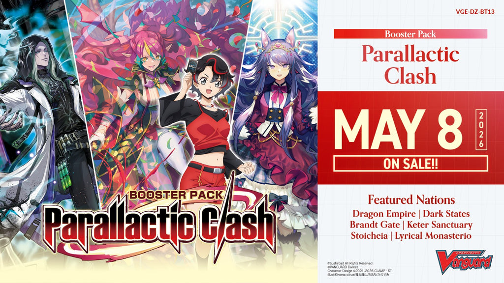 Vanguard DZ-BT13 Parallactic Clash Booster Box
