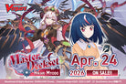 Cardfight Vanguard: DivineZ Master Deckset - Dark States Hikari Myodo (PREORDER) - Cardfight Vanguard Master Deckset box featuring anime characters Hikari Myodo and a winged figure with dark armor, red and.