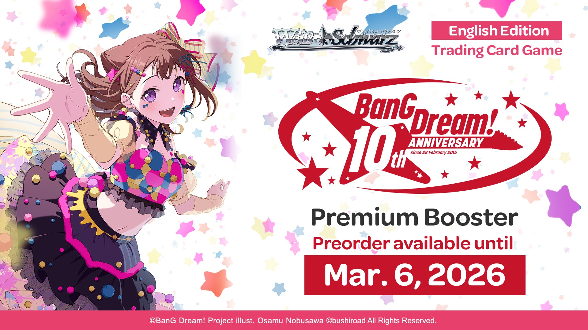 Weiss Schwarz: BanG Dream! 10th Anniversary! Premium Booster Display