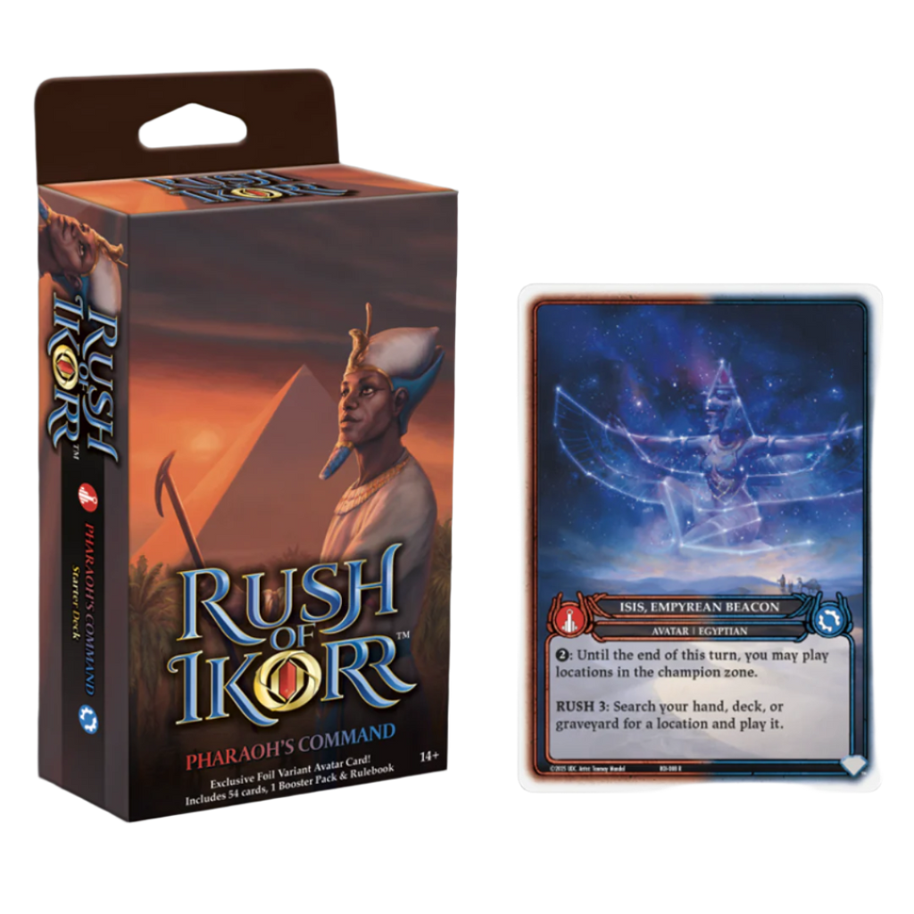 Rush of Ikorr TCG: Shattered Chaos - Pharaohs Command Starter Deck Rush of Ikorr TCG: Shattered Chaos - Pharaohs Command Starter Deck
