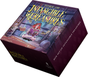 D&D 5E: Intangible Treasures Card Box Set (PREORDER) - Purple and blue illustrated card box with fantasy art featuring a wizard reading a book, titled "Tome of Intangible.
