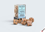 Chessex: 7CT Speckled Rust Polyhedral Dice Set (New)