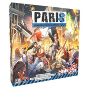 Zombicide 2nd Edition: PariZ - Zombicide 2nd Edition PariZ board game box with urban zombie apocalypse artwork and bold title text.