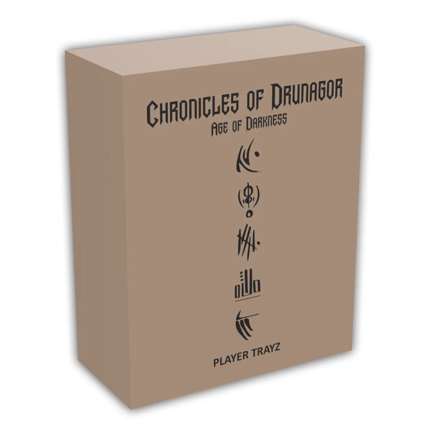 Chronicles of Drunagor: Age of Darkness - Hero Trayz (PREORDER) - Age of Darkness Hero Trayz expansion.