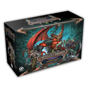 Chronicles of Drunagor: Age of Darkness - Monster Pack #1 v.2 (PREORDER) - Black rectangular game box featuring detailed fantasy artwork of monstrous creatures with wings, weapons, and armor in a.