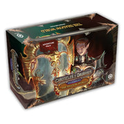 Chronicles of Drunagor: Age of Darkness - The Shadow World v.2 (PREORDER) - Rectangular game box featuring fantasy artwork with a glowing magical helmet and a female warrior in armor, dark background.