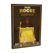 Mini Rogue: Glittering Treasure (PREORDER) - Mini Rogue Glittering Treasure expansion pack box with gold treasure chest and sparkling gems illustration on dark brown.