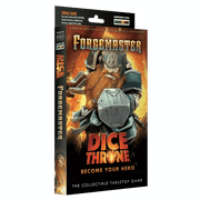 Dice Throne: Hero Pack - Forgemaster (PREORDER) - Dice Throne Hero Pack Forgemaster expansion box with armored dwarf warrior illustration and fiery background.