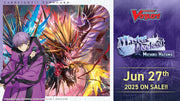 Cardfight Vanguard Divinez - Master Deckset Michiru Hazama - Cardfight Vanguard Divinez Master Deckset box featuring purple-haired character in purple outfit and fiery dragon.