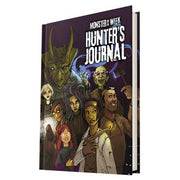 Monster of the Week: Hunter's Journal - Softcover RPG book titled "Monster of the Week Hunter's Journal" with illustrated cover featuring diverse characters and a.