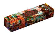 Flesh and Blood - Round the Table - Colorful rectangular booster box with vibrant fantasy artwork and bold "Flesh and Blood" logo on top.