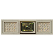ALIEN RPG: Evolved Edition: MU/TH/UR Screen - Beige rectangular MU/TH/UR screen with textured panels on sides and central display featuring greenish sci-fi graphics.