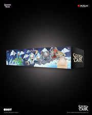 Gatherers' Tavern x Magic The Gathering: Lil Walkers Set of 5 (PREORDER) - Long rectangular box featuring colorful fantasy artwork of five magical characters on a cloud background, with "Secret Lair"