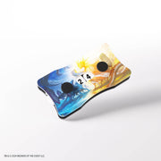 Gamegenic Double Life Counter: Lorwyn Eclipsed - Celestial Reunion (PREORDER) - Rectangular life counter with rounded edges, featuring blue and gold celestial artwork and black rotating dials displaying.