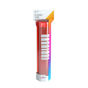 Gamegenic: Playmat Tube: Red - Red cylindrical playmat tube with white label and packaging displaying brand and product details.