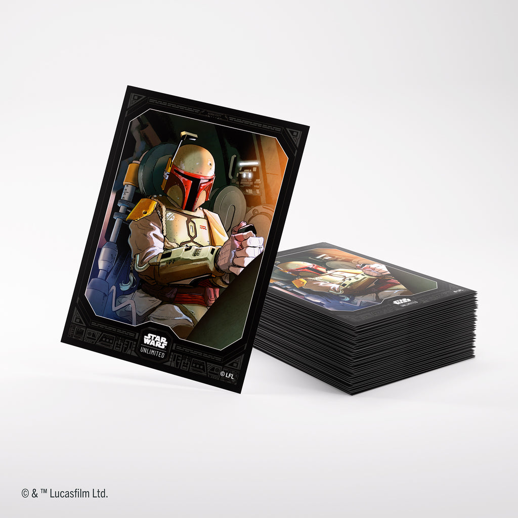 Gamegenic STAR WARS : Unlimited Premium Art Sleeve Boba Fett Riftgate Gamegenic STAR WARS : Unlimited Premium Art Sleeve Boba Fett Riftgate