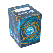 Gamegenic: Altered - Expedition Soft Box - The Crow's Eye - Blue and black rectangular deck box with swirling blue and gold circular design and white "Altered" text on the side.