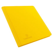 GameGenic 24-Pocket Zip-Up Album - Yellow - Bright yellow zip-up card binder with smooth cover and embossed GameGenic logo.