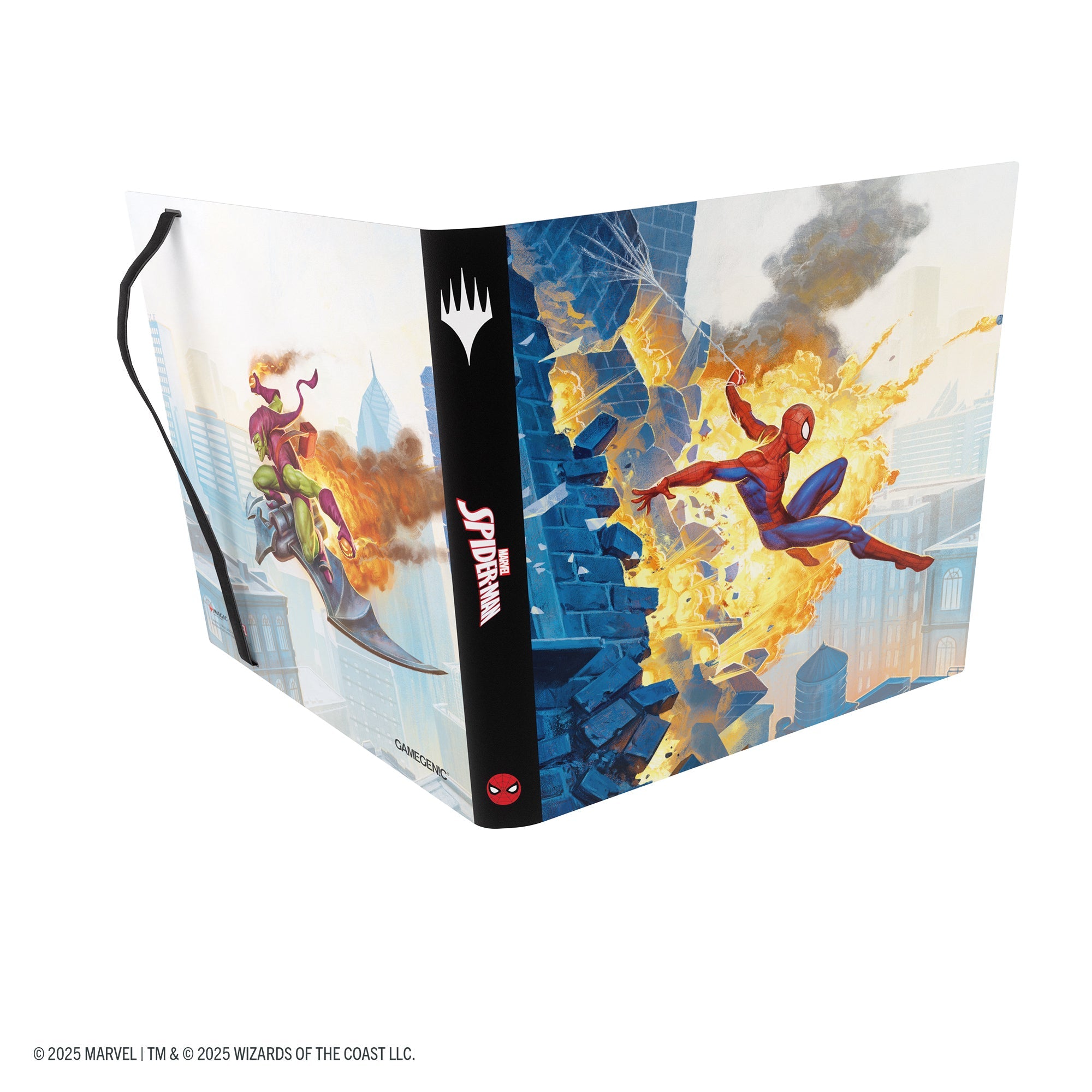 Magic: The Gathering: Marvel's Spider-Man 24-Pocket Album - Spider-Man/Green Goblin - The Gathering logo.
