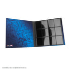 Magic: The Gathering: Marvel's Spider-Man 24-Pocket Album - Spider-Man/Green Goblin - The Gathering 24-pocket binder album featuring black card sleeves and subtle Spider-Man comic art on the inside cover.