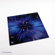 Star Wars: Unlimited Playmat XL - Square gaming playmat with blue and black hyperspace design and white grid markings for cards.