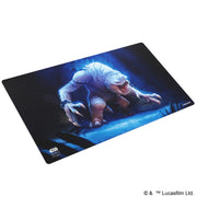 Star Wars: Unlimited Playmat - Rancor - Rectangular playmat featuring a blue-toned illustration of a crouching Rancor creature with menacing claws on a dark.